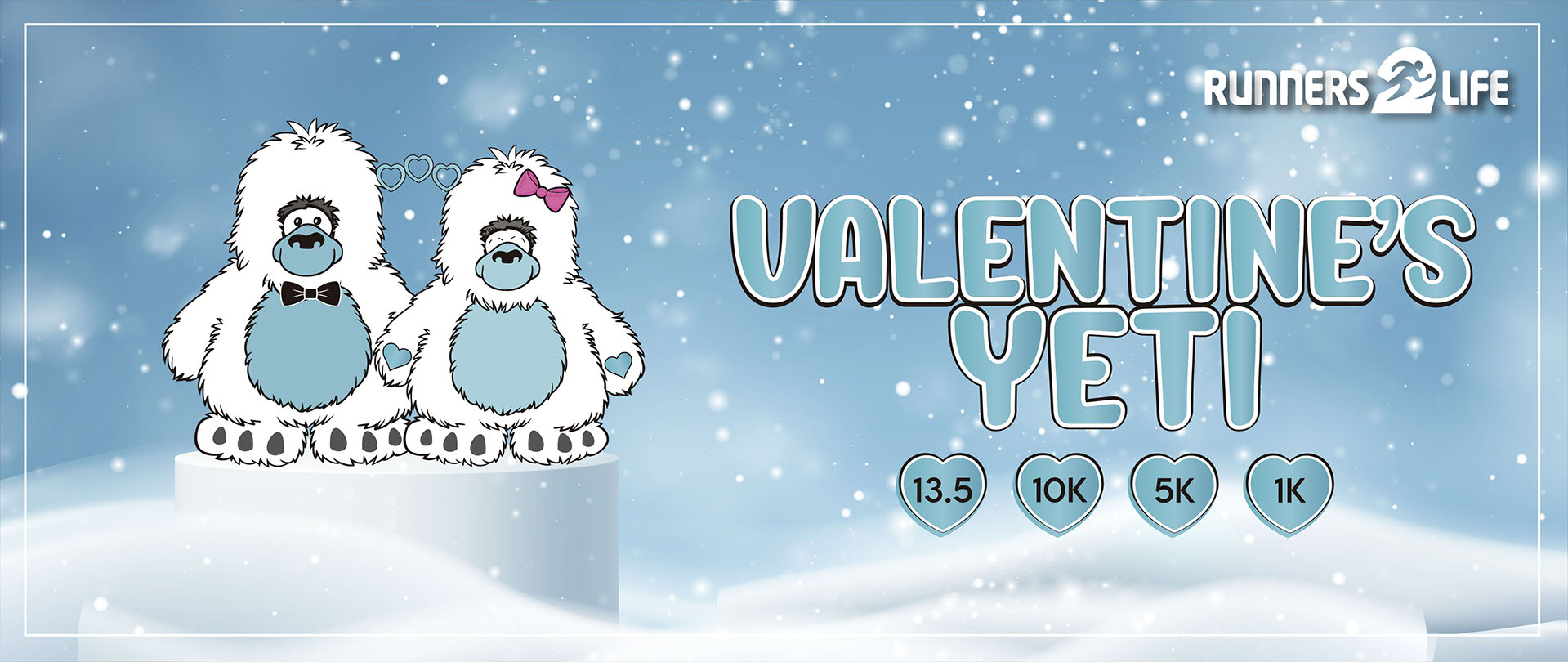 Winter Yeti Valentines Run